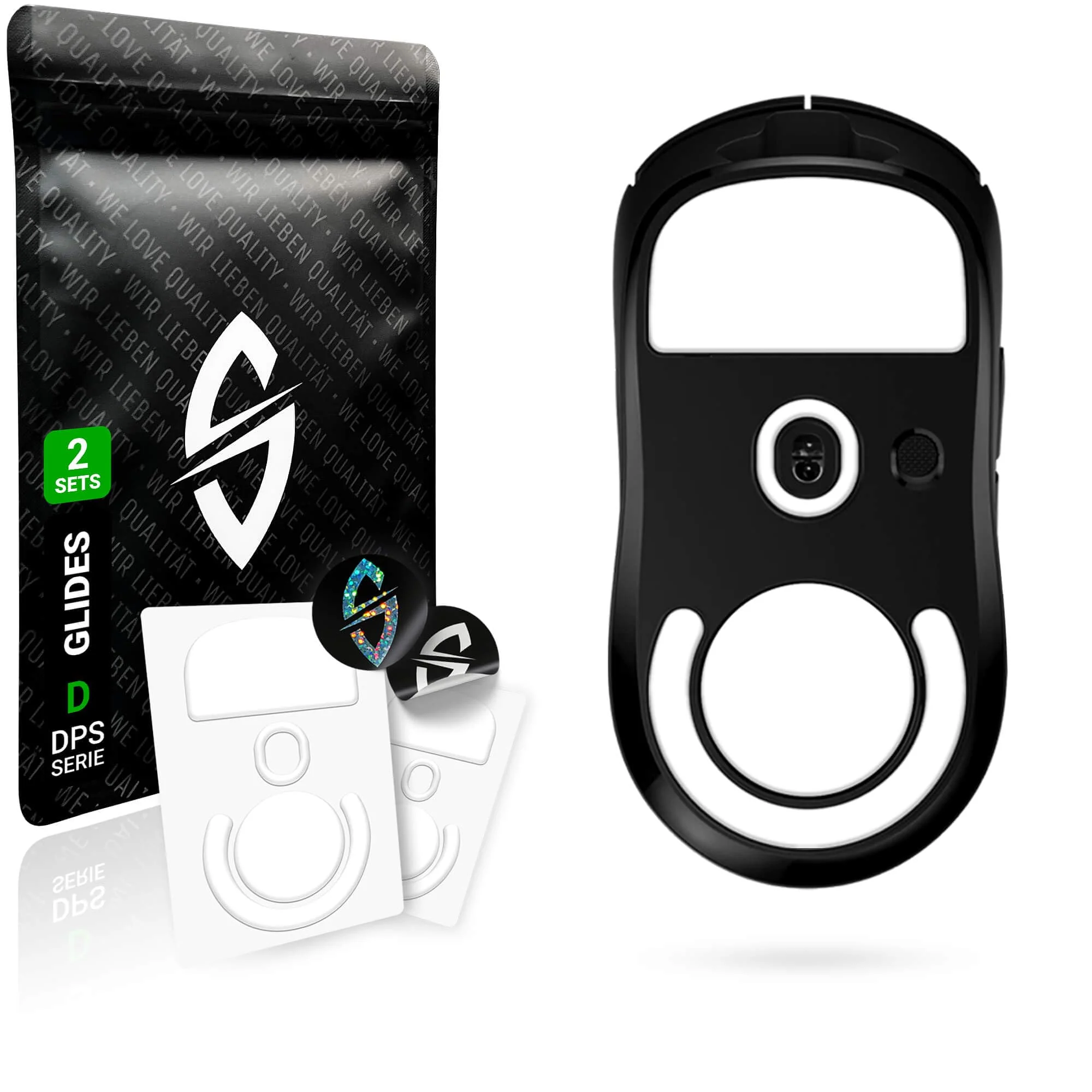 SensoryBoost DPS Glides (2er Set) für Logitech G PRO X Superlight - Ultra Schnell, Abgerundet, Niedrige Reibung, Hochwertig, Langlebig - Ersatz-Mausfüße, Skates - Gaming Maus Upgrade Zubehör - Image 5