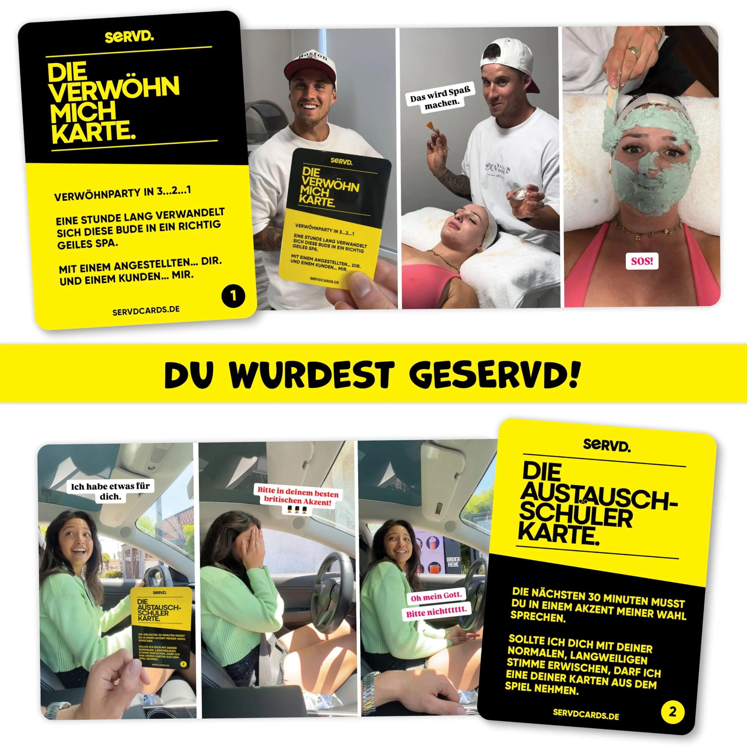 SERVD - für Paare - Das Real-Life Kartenspiel - Image 3