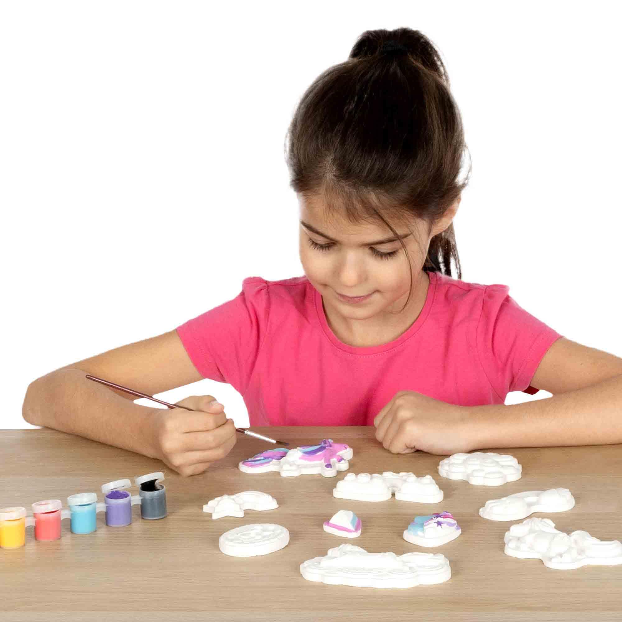 SES Creative 01359 Gips Gießen Einhörner Bastelset für Kinder, Bunt - Image 10
