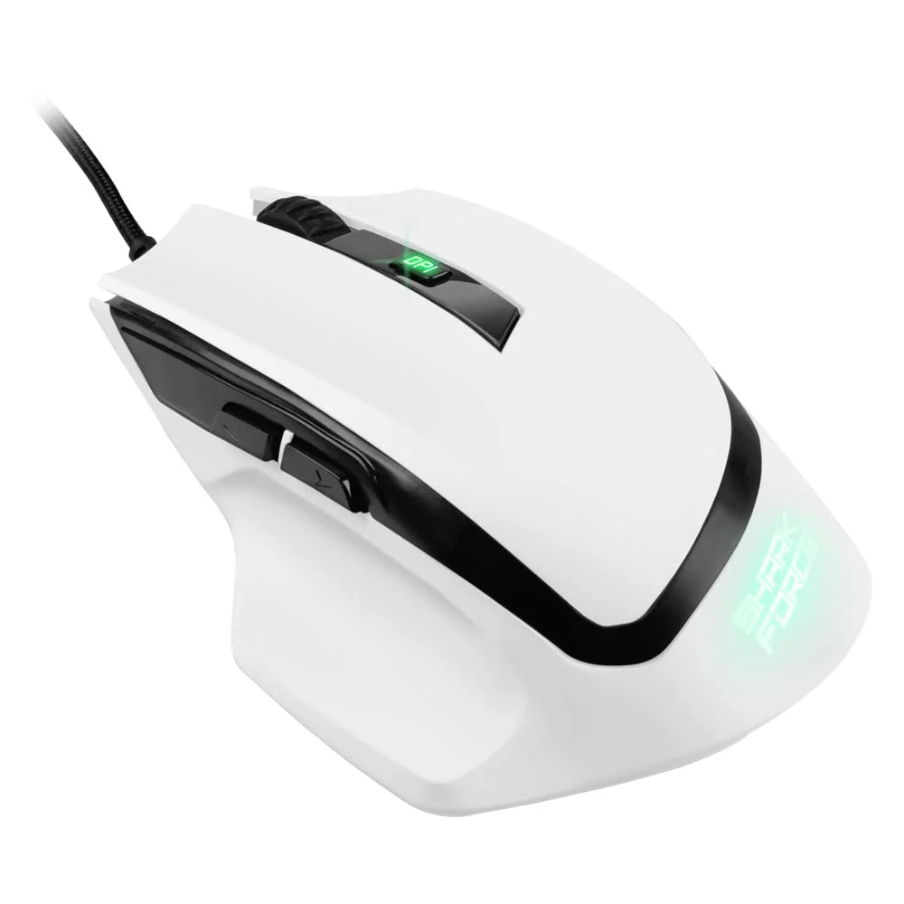 Sharkoon Shark Force II weiß, Gaming Maus, 4044951030446 - Image 4