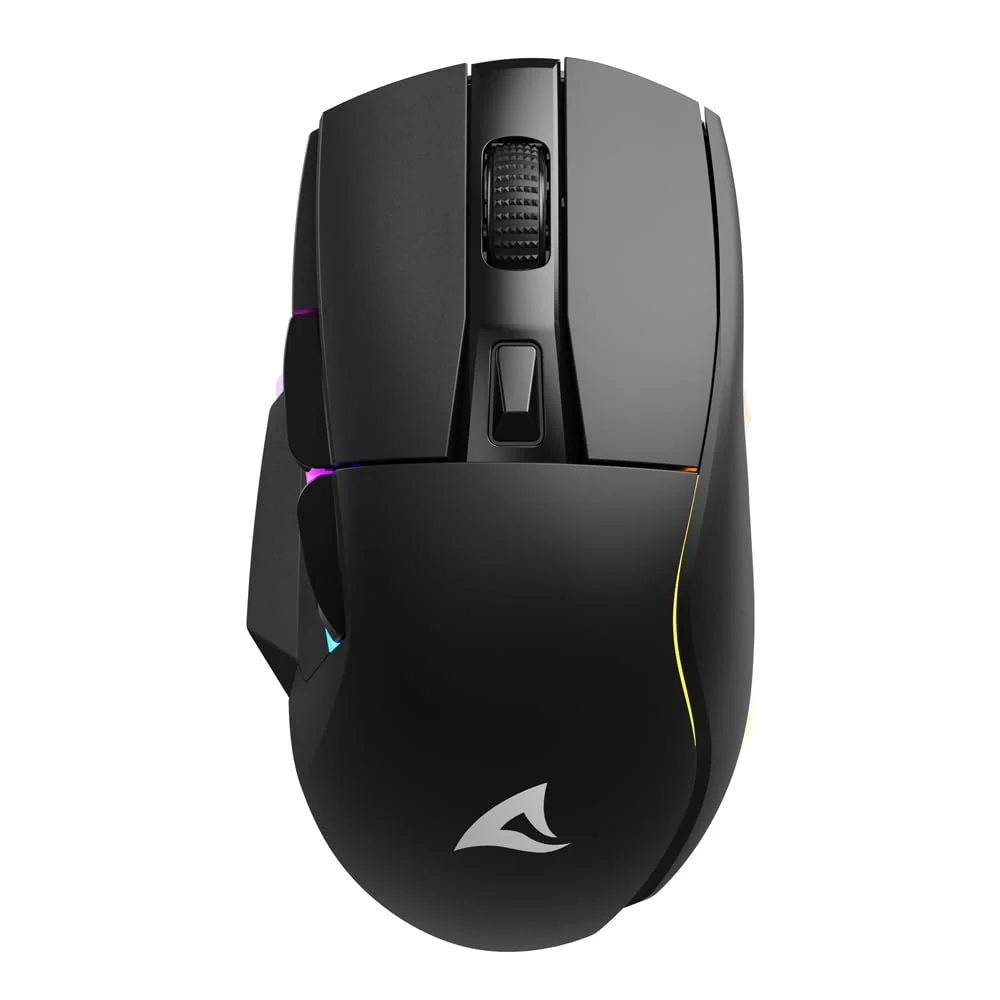 Sharkoon Skiller SGM50W Black, Wireless Optical Gaming Maus, RGB, PBT Button - Image 6