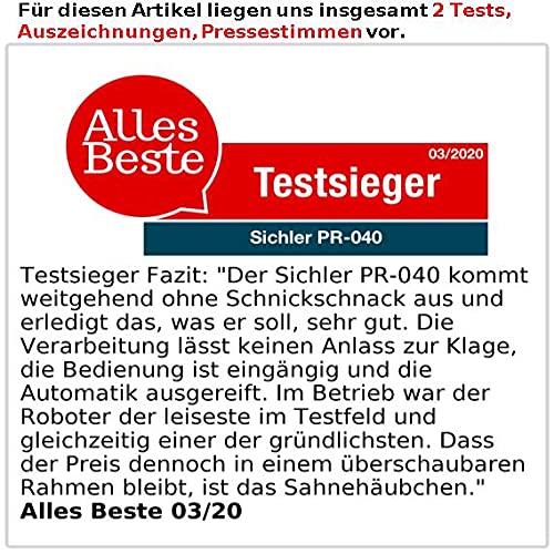 Sichler Haushaltsgeräte Fensterreinigungsroboter: Profi-Fensterputz-Roboter PR-040 mit Bluetooth, App & Sicherungs-Seil (Fenstersauger, Fensterputzroboter Akku, Fensterreinigung) - Image 7