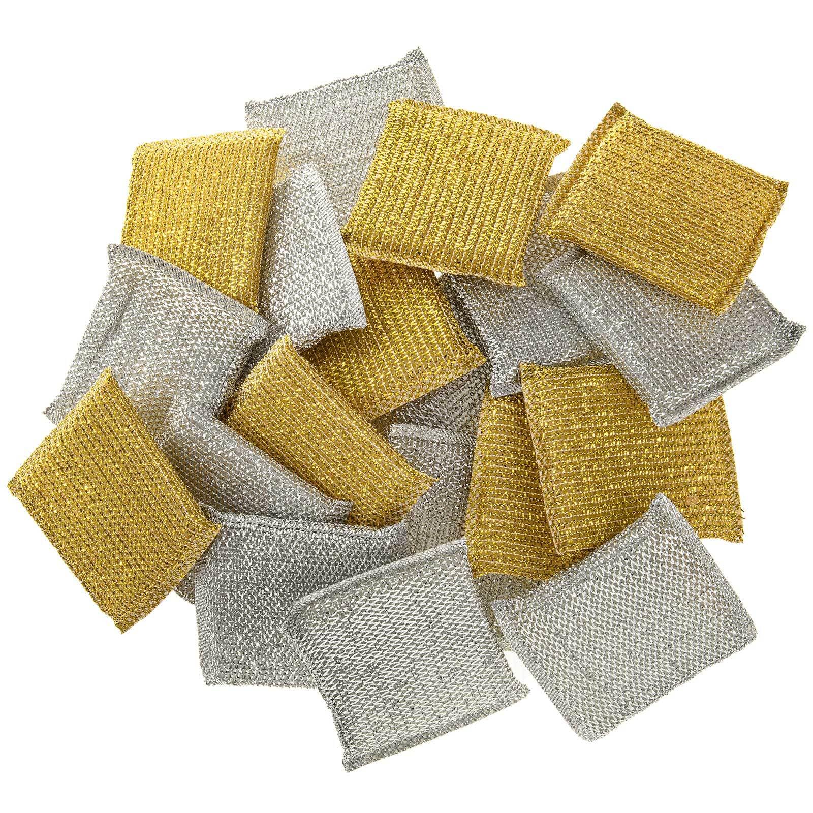 SIDCO Topfreiniger Lurex 20 x Pfannenkratzer Scheuerschwamm Putzschwamm Schwämmchen - Image 6
