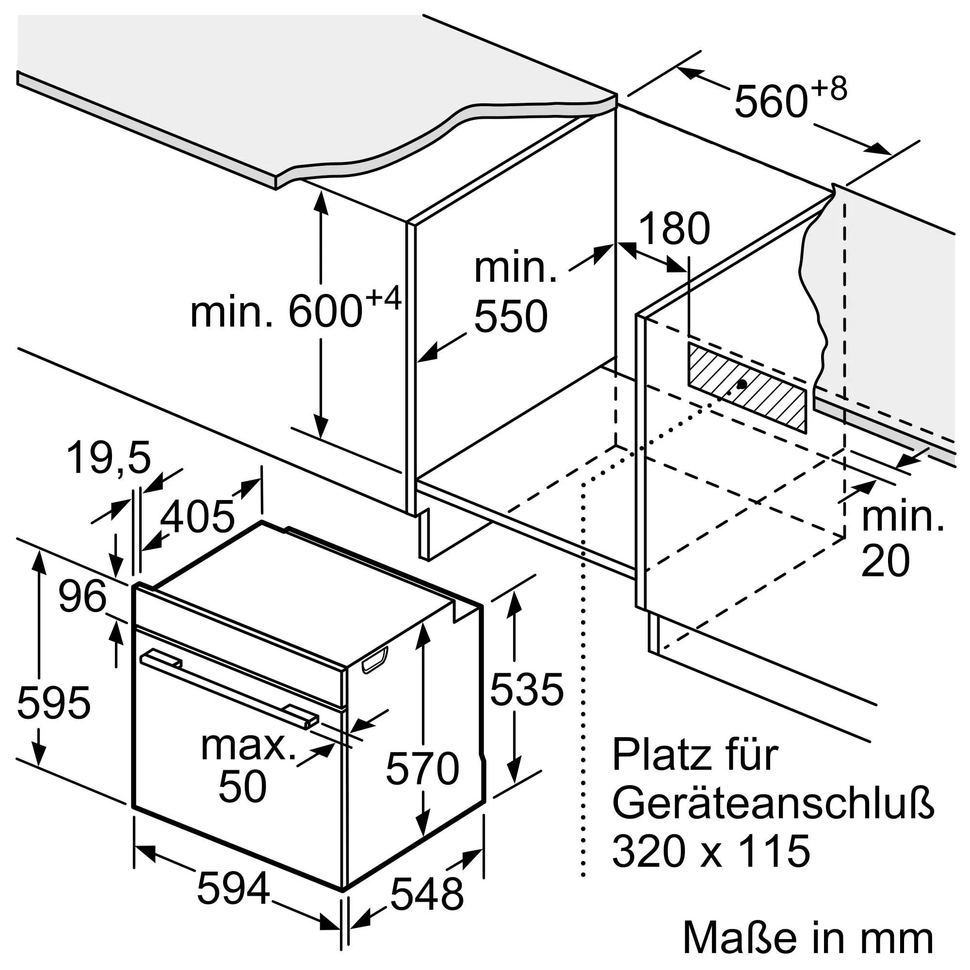 Siemens HB572ABS3, iQ300, Einbau-Backofen 60 x 60 cm, Air Fry, activeClean Pyrolyse Selbstreinung, LED-Touchbedienung, 3D Heißluft, Schnellaufheizung, cookControl10 Automatikprogramme, Edelstahl - Image 12