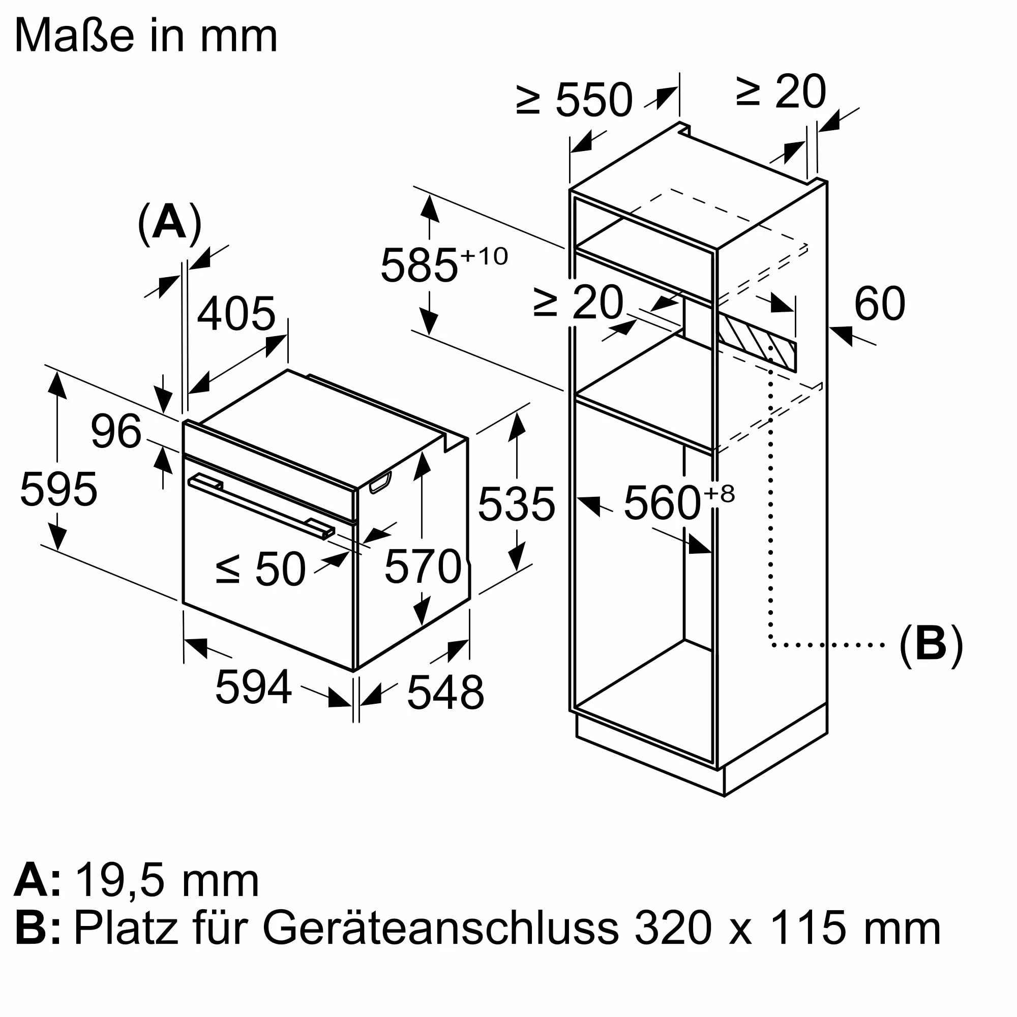 Siemens HB572ABS3, iQ300, Einbau-Backofen 60 x 60 cm, Air Fry, activeClean Pyrolyse Selbstreinung, LED-Touchbedienung, 3D Heißluft, Schnellaufheizung, cookControl10 Automatikprogramme, Edelstahl - Image 4