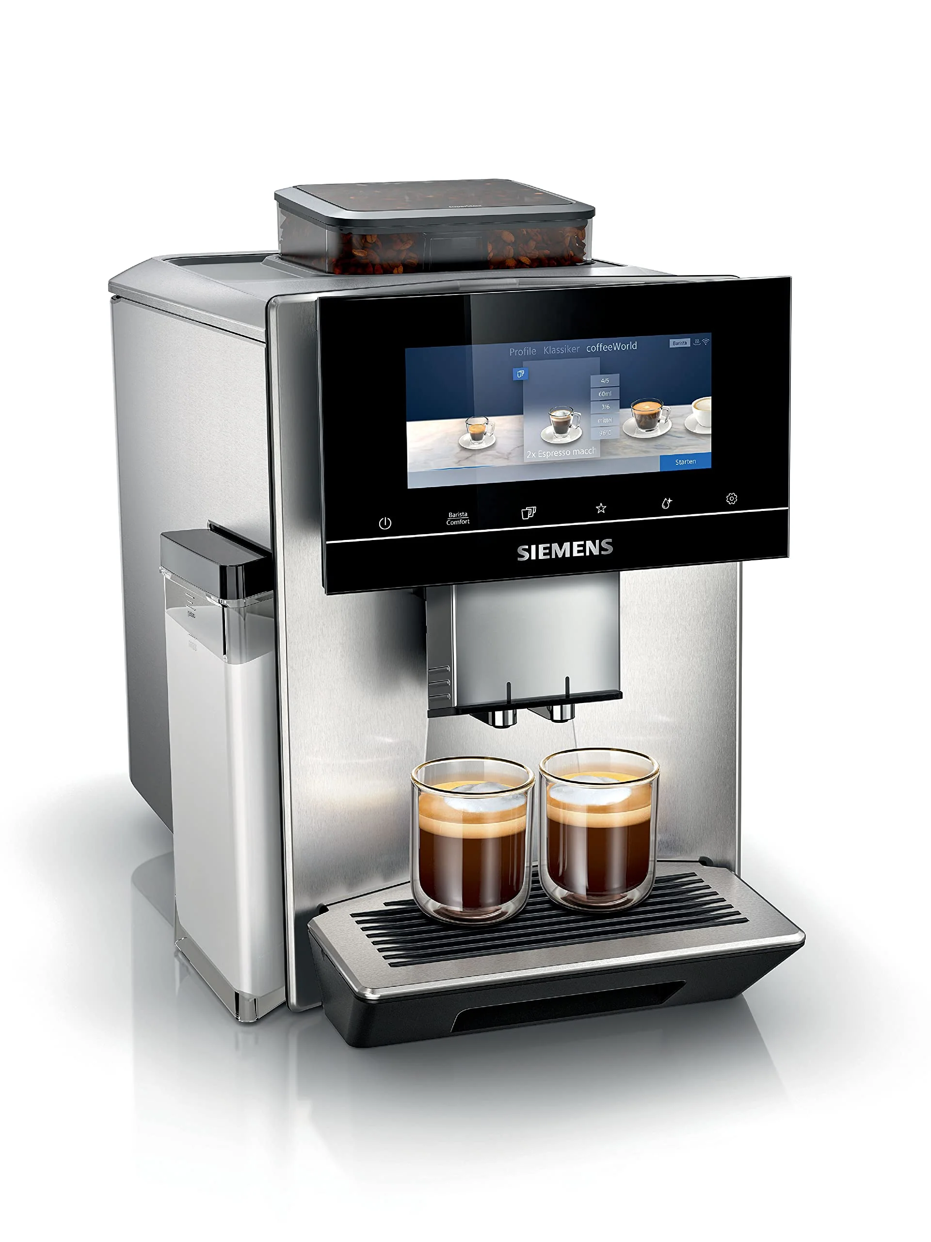 Siemens Kaffeevollautomat EQ900 TQ905D03, App-Steuerung & Milchbehälter-Adapter TZ70001, zur Nutzung externer Milchbehältnisse - Image 7