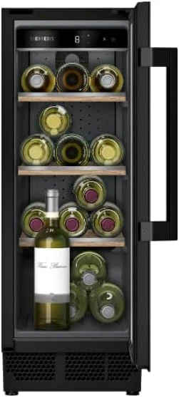 Siemens KU20WVHF0 iQ500 Weinkühlschrank, 82 x 30 cm, 21 Flaschen, Temperatur: 5-20 °C, 58 L, Black - Image 4