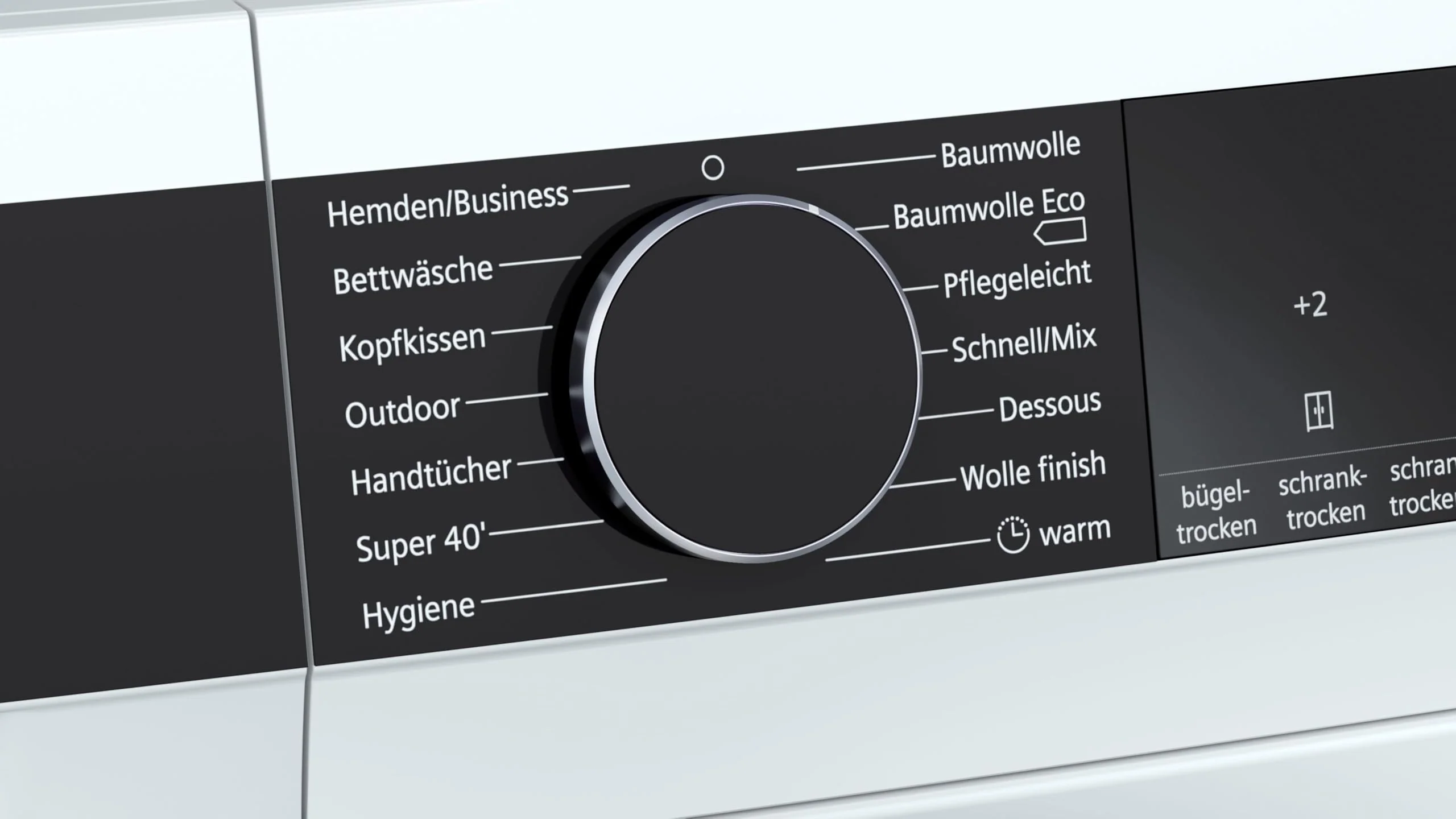 Siemens WQ33G2D40, iQ500 Wärmepumpentrockner für 1-8 kg Wäsche, Schnellprogramm für kleine Ladungen, Schonende Trocknung mit autoDry, softDry Schontrommel, Outdoor-Programm, LED-Display, Weiß - Image 9