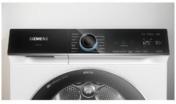 Siemens WQ45B2B40 iQ700 Smarter Wärmepumpen-Trockner, 9kg, autoDry optimale Trocknung, selbstreinigender Kondensator, directTouch LED-Display, intelligentDry, Outdoor-Programm, Weiß, 60cm - Image 6