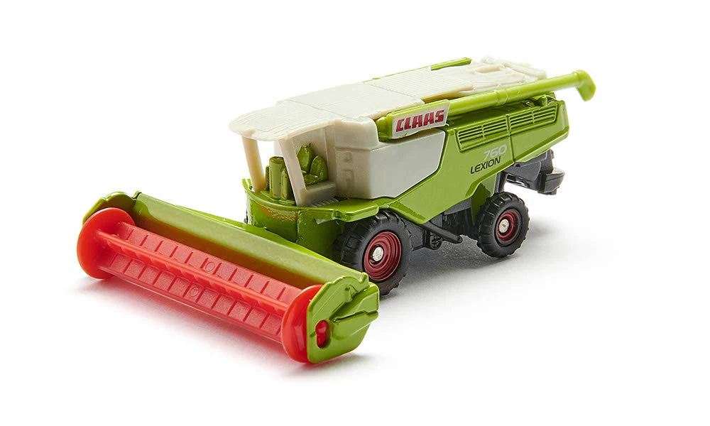 siku 1476, Claas Mähdrescher, Metall/Kunststoff, Grün, Bewegliche Haspel, Schwenkbares Abtankrohr - Image 8