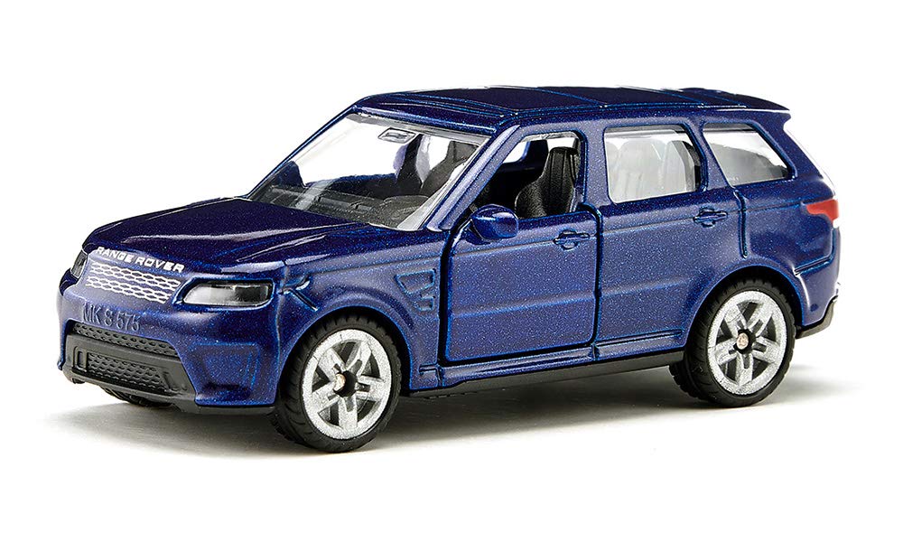 siku 1521, Range Rover, Metall/Kunststoff, Blau, Anhängerkupplung, Kombinierbar mit siku Modellen im gleichen Maßstab