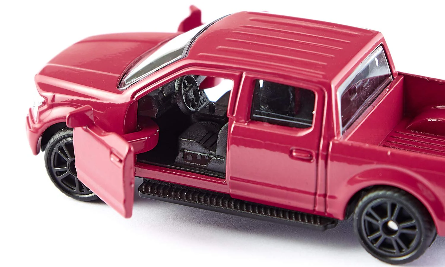 siku 1535, Ford F150, Rot, Metall/Kunststoff, Bereifung aus Gummi, Spielzeugauto für Kinder, Öffenbare Türen - Image 6