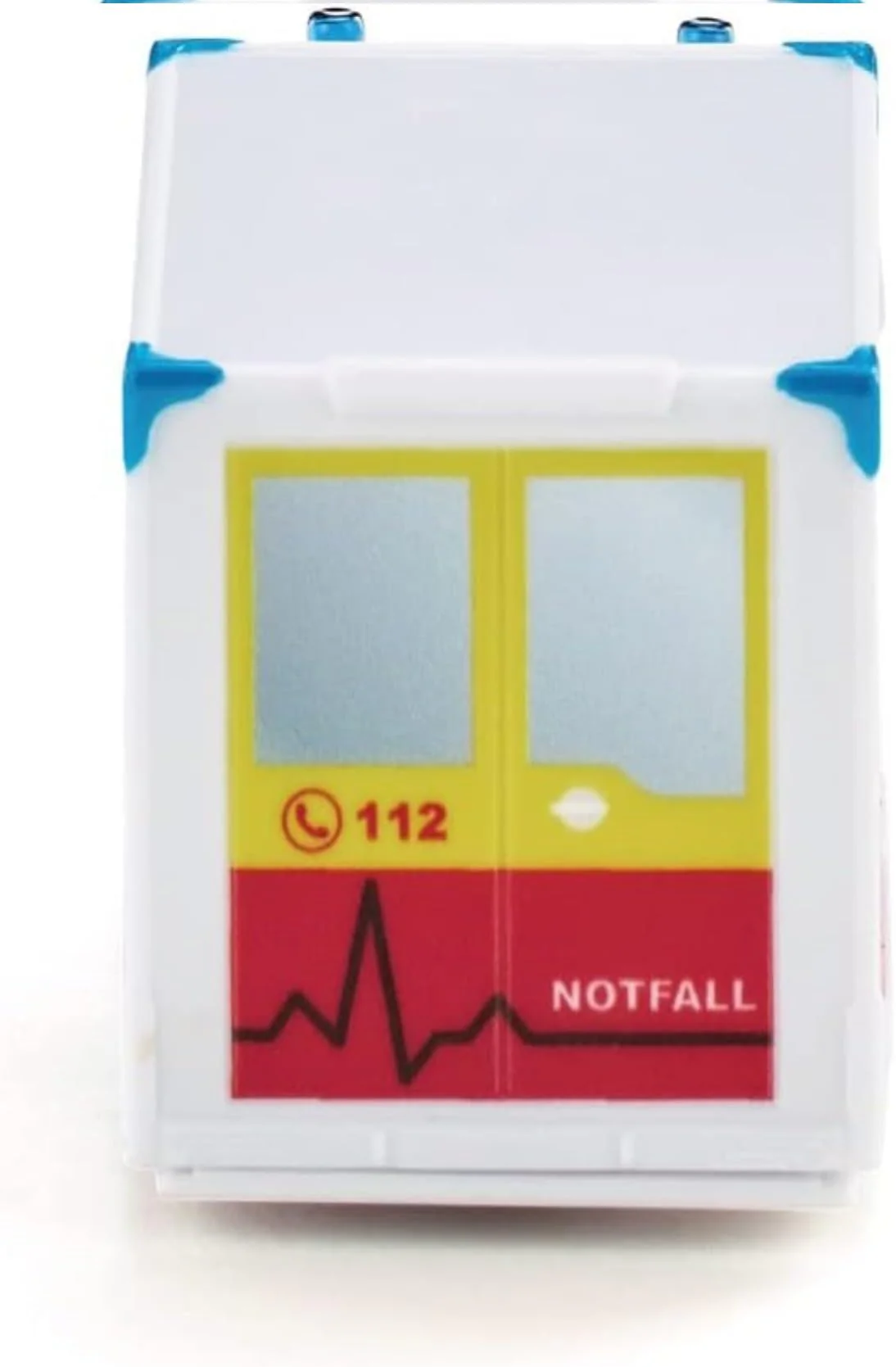 siku 1536, Rettungswagen, Metall/Kunststoff, Rot/Gelb/Weiß, Vielseitig einsetzbar, Spielzeugfahrzeug für Kinder - Image 6