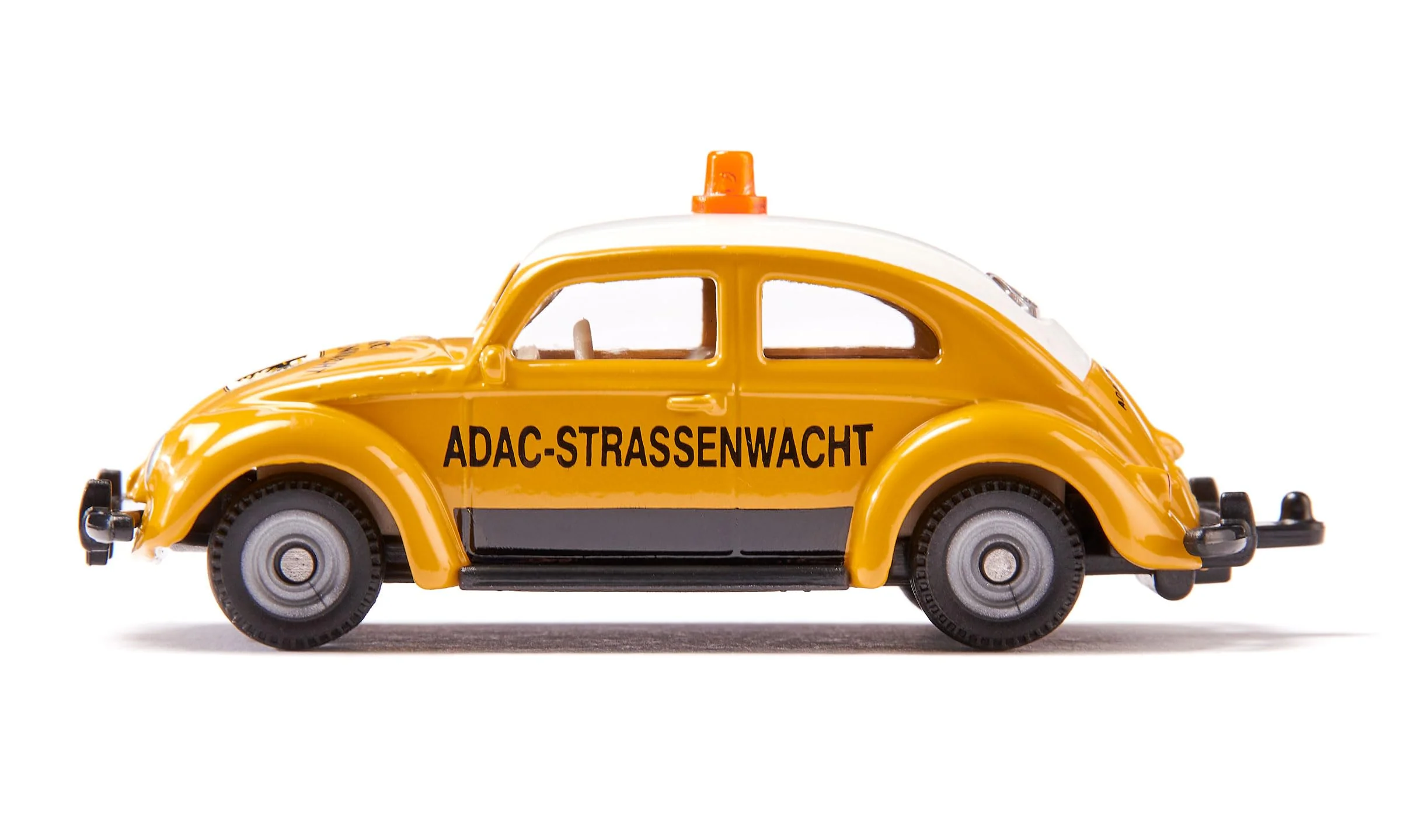 siku 1561, VW Käfer ADAC, Spielzeugauto, Metall/Kunststoff, Gelb, Spielzeugauto für Kinder, Gummierte Reifen, Mit Dachlampe - Image 4