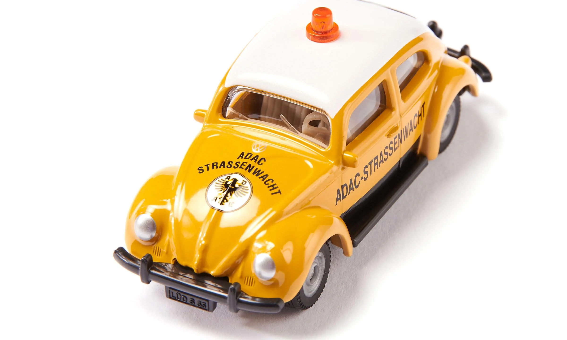 siku 1561, VW Käfer ADAC, Spielzeugauto, Metall/Kunststoff, Gelb, Spielzeugauto für Kinder, Gummierte Reifen, Mit Dachlampe - Image 6