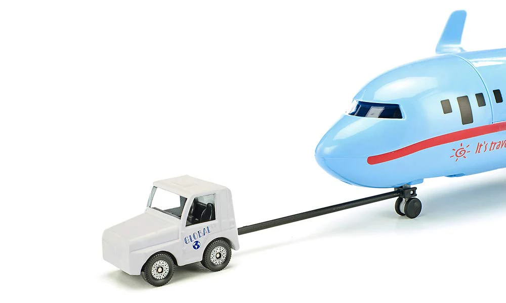 siku 5402, Verkehrsflugzeug mit Zubehör, Kunststoff, Hellblau, Viele Funktionen, Kombinierbar mit siku-Modellen in unterschiedlichen Maßstäben - Image 6