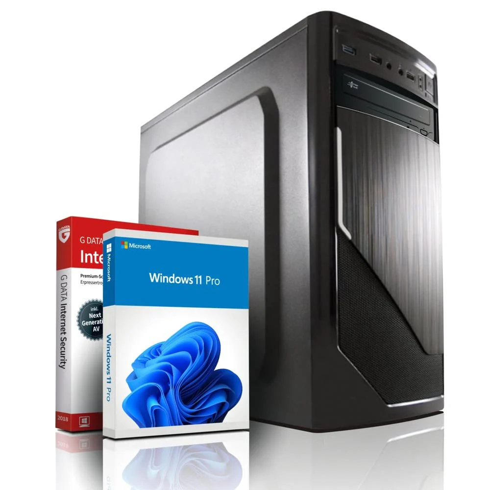 Silent PC SSD Computer Intel Core i5 4590, 4 Kerne, 3.7 GHz - mit 3 Jahren Garantie! | 16GB | 512GB SSD | Intel HD 1xHDMI/VGA | WLAN | DVD±RW | USB 3.0 | Win11 64-Bit | MS Office | #6205 - Image 5