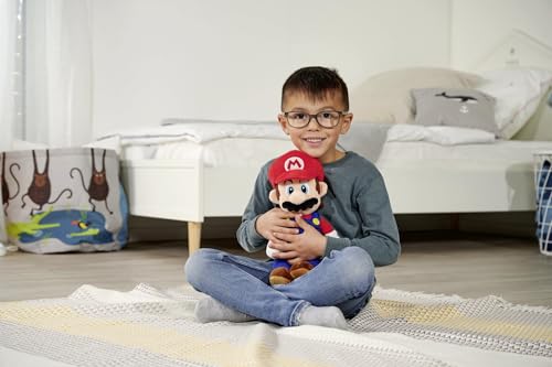 Simba 109231010 - Super Mario Plüschfigur, 30cm, kuschelweich, Nintendo, Charakter aus weltberühmten Computerspiel, ab den ersten Lebensmonaten geeignet - Image 2