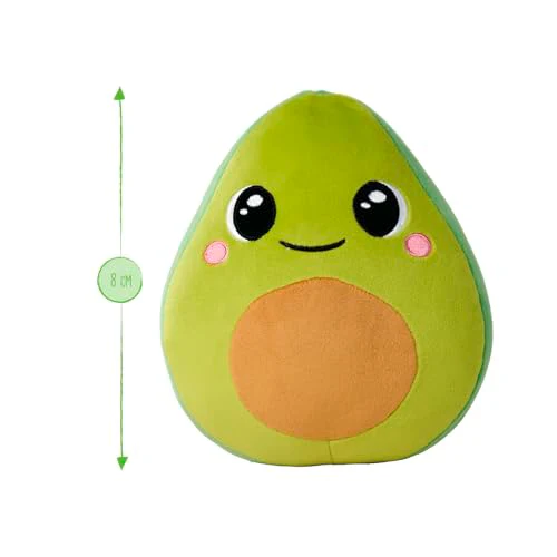 Simba Squeezlings - 12 Plüschfiguren zum Sammeln, es Wird nur EIN Artikel geliefert, Obst und Gemüse aus Plüsch, super Soft, niedliche Gesichter, ca. 8cm, ab 3 Jahren - Image 8