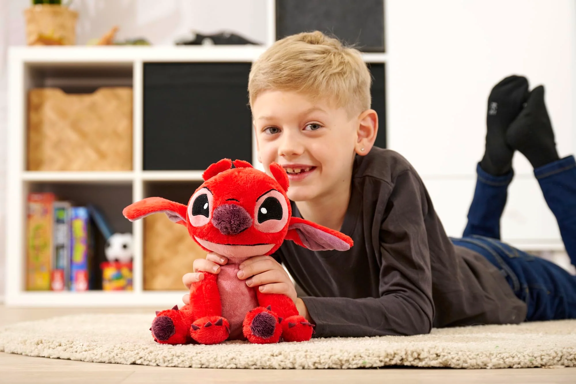 Simba Toys – Disney Lilo und Stitch Plüschfigur Leroy ca 25 cm – superweich zum Kuscheln und Liebhaben – geeignet ab den ersten Lebensmonaten – passendes Geschenk für kleine Disney Fans - Image 4