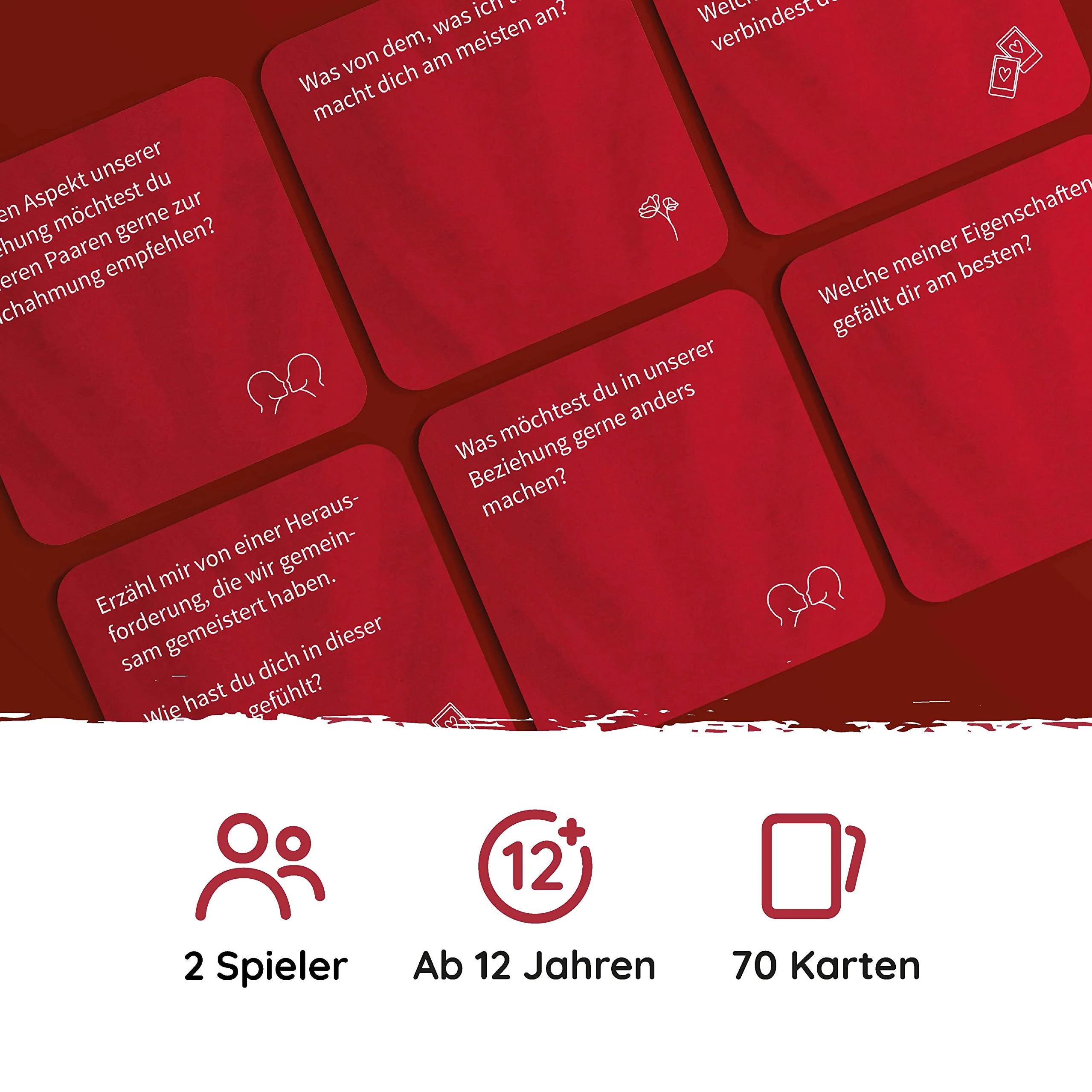 Simon & Jan Spiel für Paare – ERZÄHLT EUCH MEHR - Geschenk für Partner - Gesellschaftsspiel für 2 Personen - Paarspiel - Kommunikationsspiel - Image 5