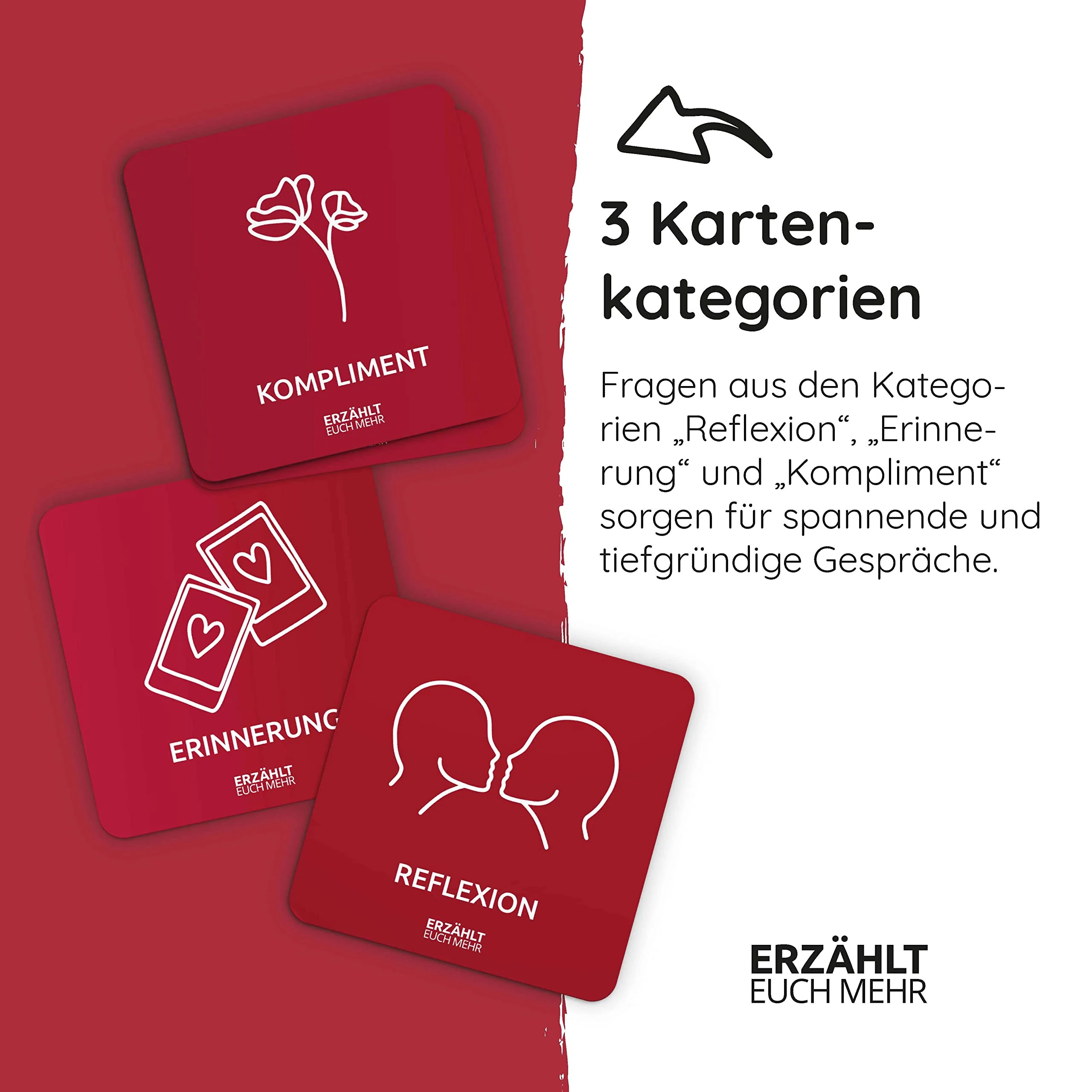 Simon & Jan Spiel für Paare – ERZÄHLT EUCH MEHR - Geschenk für Partner - Gesellschaftsspiel für 2 Personen - Paarspiel - Kommunikationsspiel - Image 6