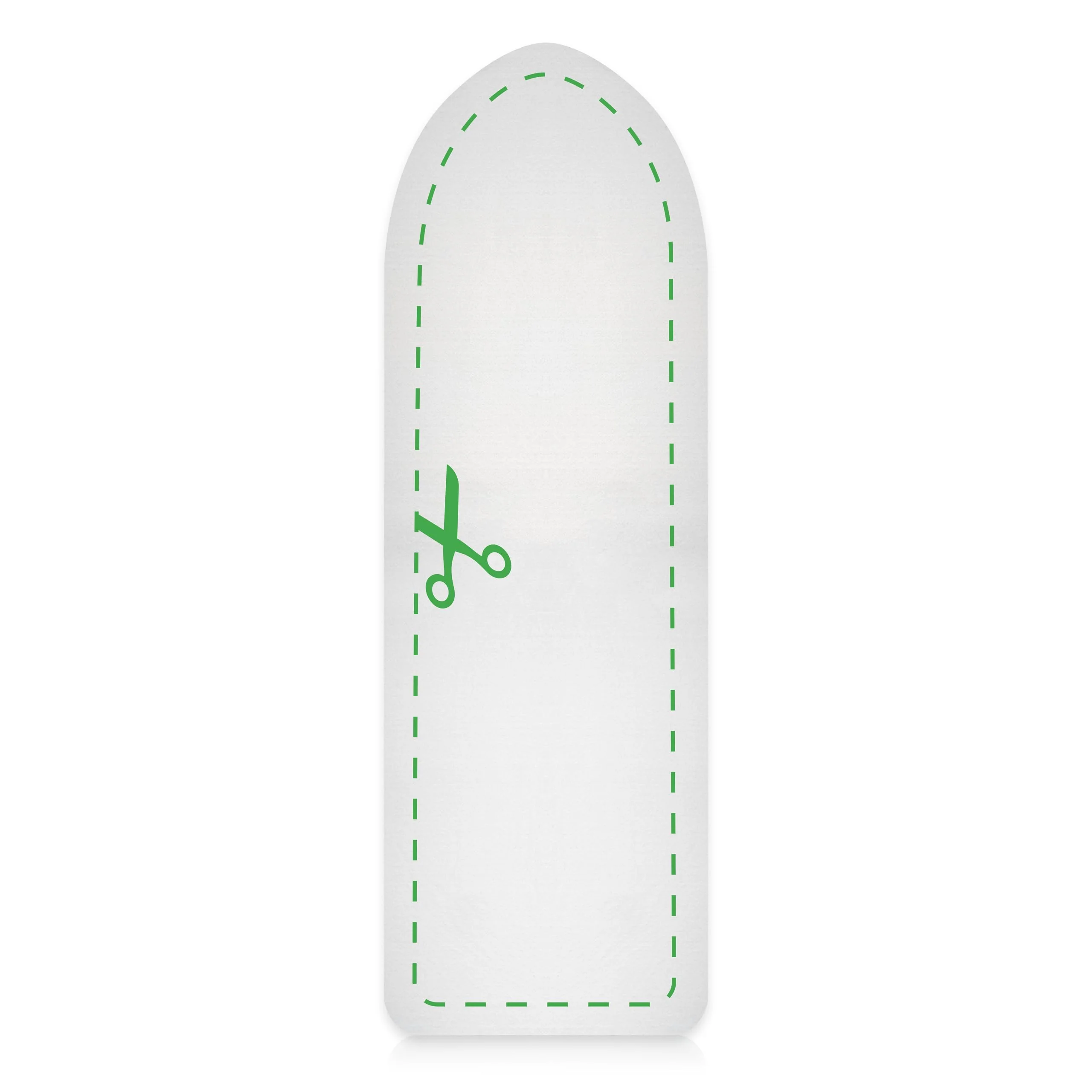SimplySmooth Bügelbrett Polsterung 150x55cm extra dick (8mm) gepolstert [700gr/m²] - Zuschneidbare Bügeltisch Auflage für Dampfbügeleisen geeignet - Unterlage für Bügelbrettbezüge in XXL - Image 3