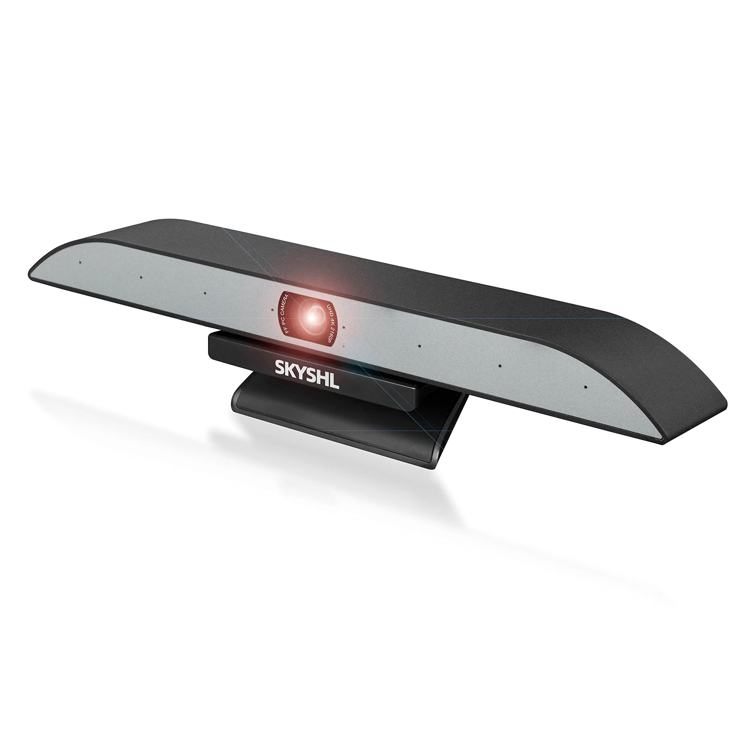 SKYSHL Ultra-HD 4K Kamera für Videokonferenzen 8 MIC Webcam Videokonferenzsystem mit Rauschunterdrückung,AI Tracking, Autofokus, Digitalzoom, für Besprechungsräume/Spiele/Unterricht/Streaming-VCC4K