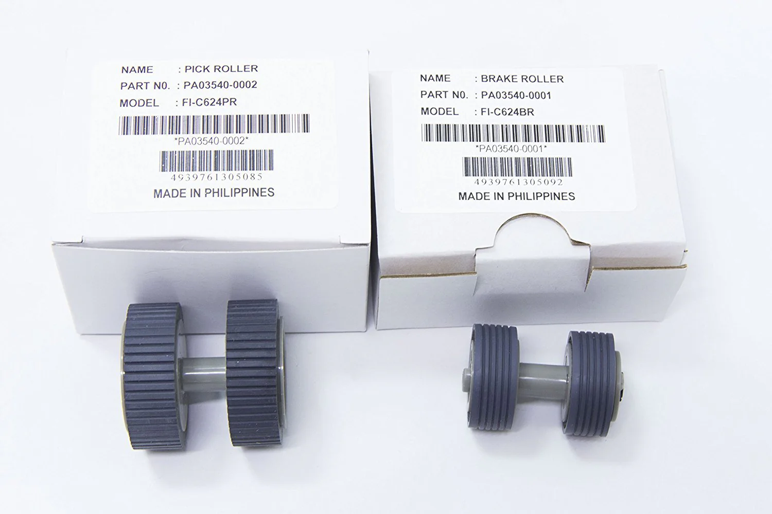 SLON Scanner Bremspackrolle Fi6130 6225 6130Z 6230 6140 6240 6120 Fi-6130 Fi-6225 Fi-6130Z Fi-6230 Fi-6140 Fi-6240 Fi-6120 Teilenummer: PA0 3540 0001 PA03540-0002 - Image 3