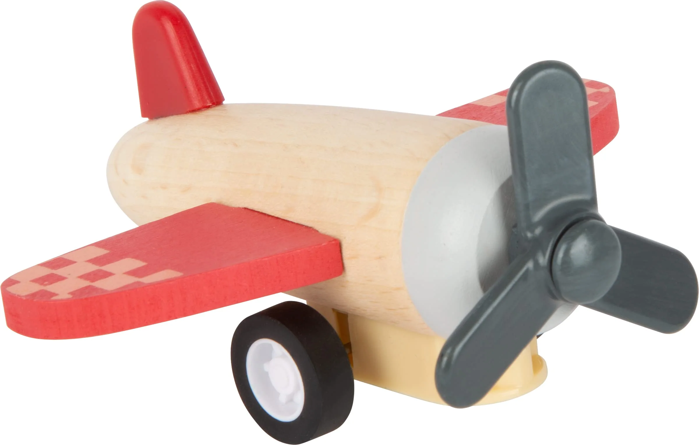 Small Foot Rückziehflieger und-raketen-Set, mit DREI tollen Fliegern, aus robustem Holz, ab 12 Monaten, 11884 Spielzeug - Image 3