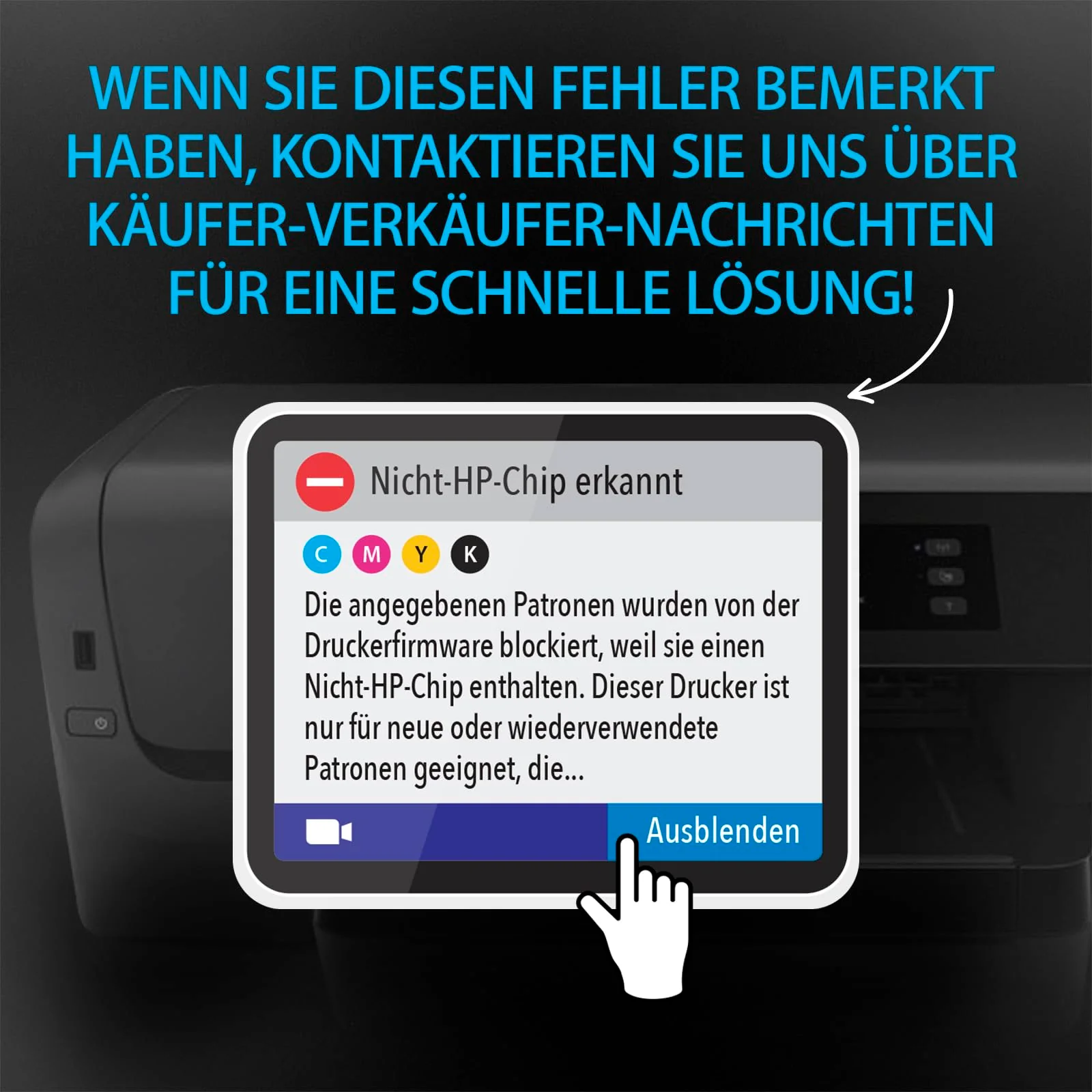 Smart Ink Kompatible Druckerpatronen als Ersatz für HP 903 XL 903XL 2 Schwarz Multipack mit Neuester Chipversion Kompatibel mit HP Officejet Pro 6960 6970 All-in-One Officejet 6950 - Image 6