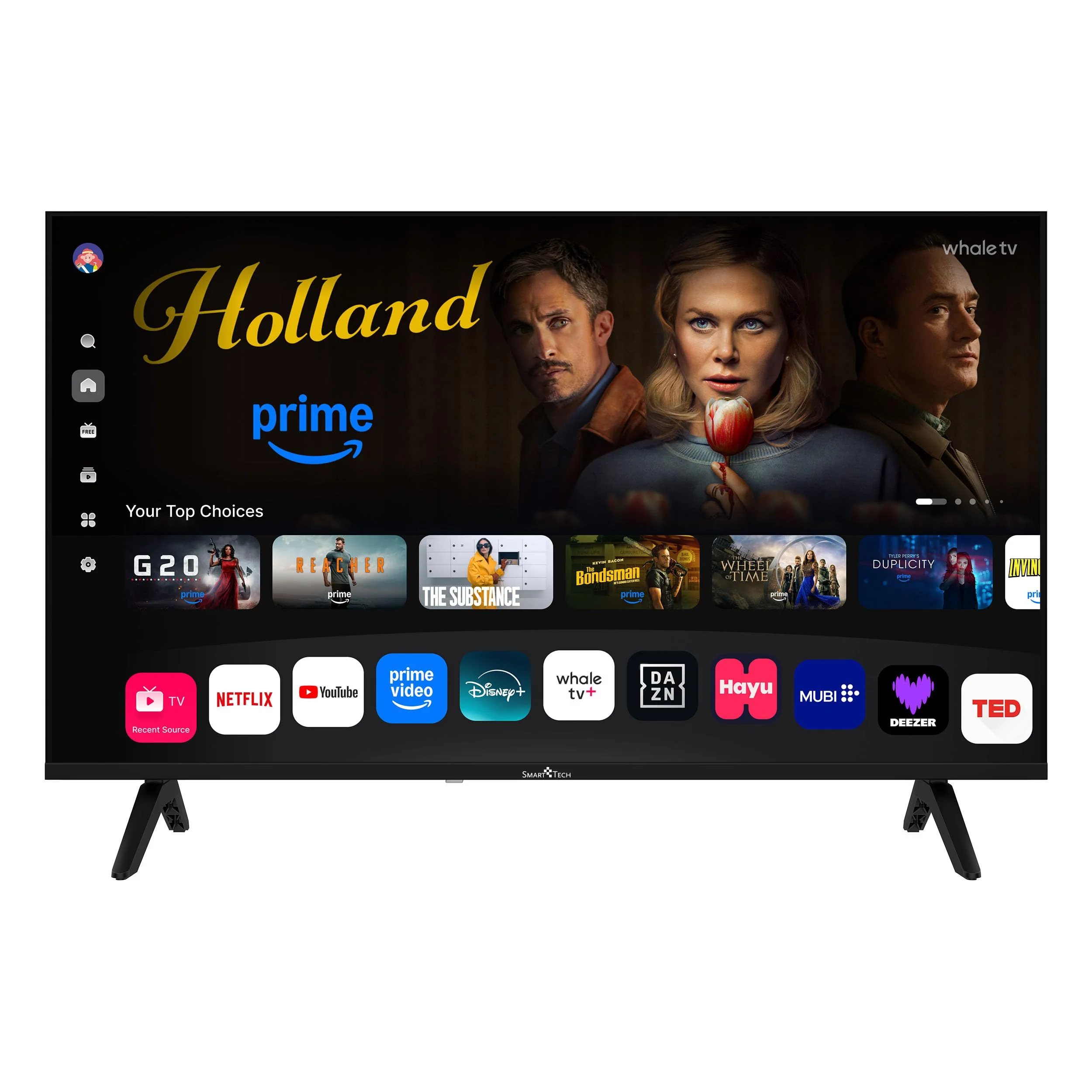 Smart Tech 40FH01K, 40 Zoll (101 cm) FHD LED Smart-Fernseher, Netflix, YouTube, Disney+ - Image 10