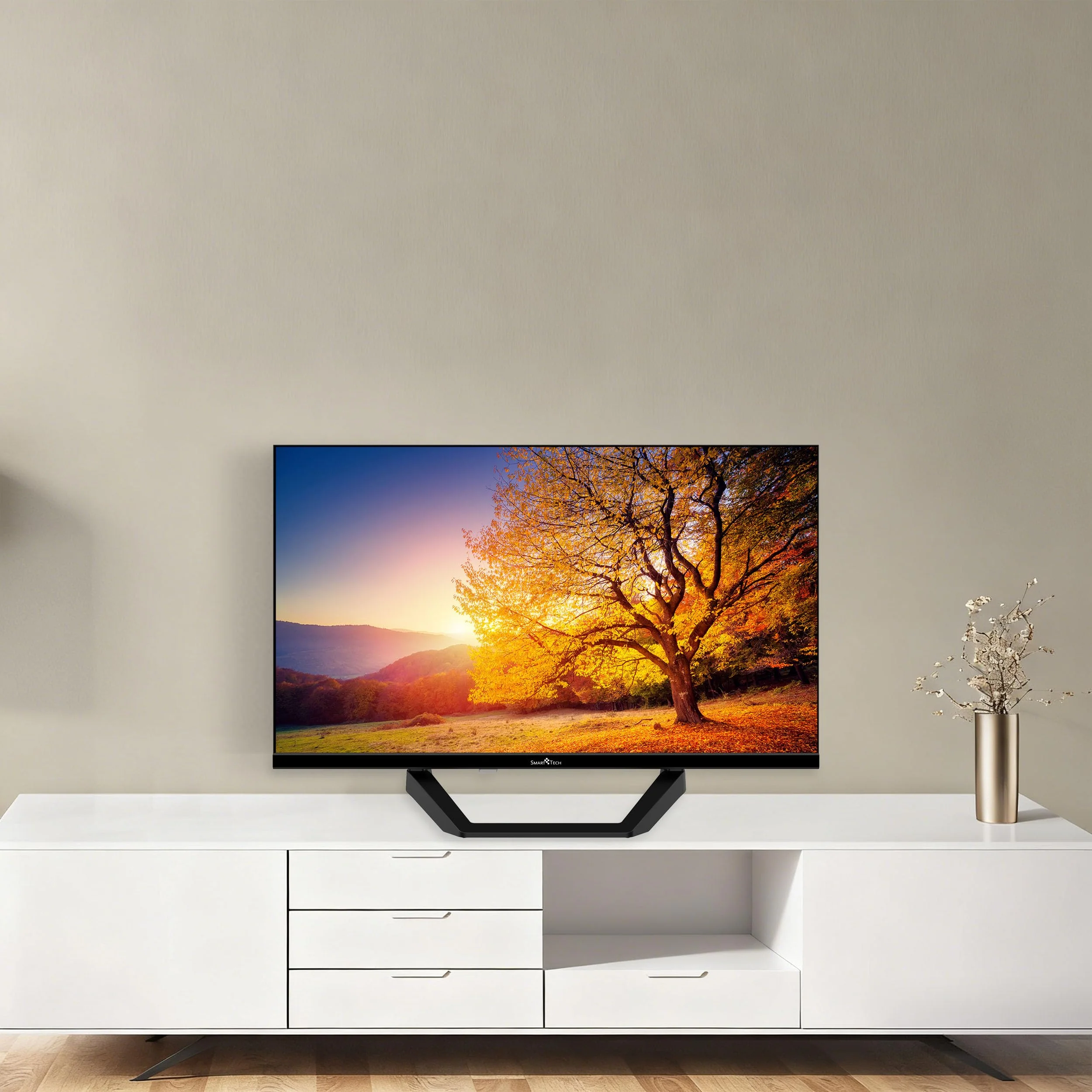 Smart Tech LED-TV HD 24 Zoll (60 cm) Smart TV 24HG01V2C, Kfz-Ladegerät 12 V im Lieferumfang enthalten, HDMI, USB, Auflösung: 1366 x 768 - Image 4