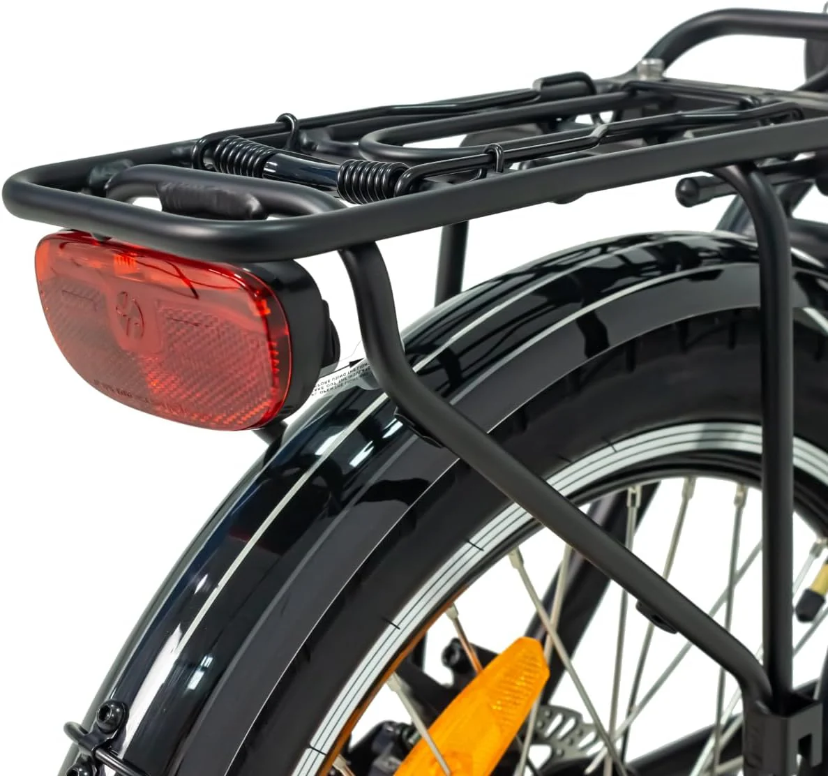 smartEC Camp-20D E-Bike Klapprad 250W Hinterradmotor Li-Ion-Akku 36V/15,6Ah 20 Zoll E-Klapprad E-Faltrad Elektrofahrrad Reichweite 100km bis 25 km/h (Schwarz) - Image 12