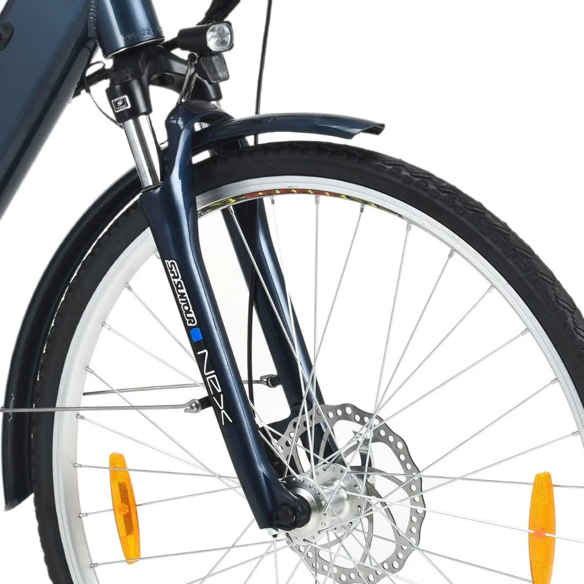 smartEC Trek-28H E-Bike Trekking Herren 250W Hinterradmotor Li-Ion Akku 36V/13Ah Elektrofahrrad 28 Zoll Reichweite 90km bis 25 km/h Trekking City (Schwarz) - Image 4