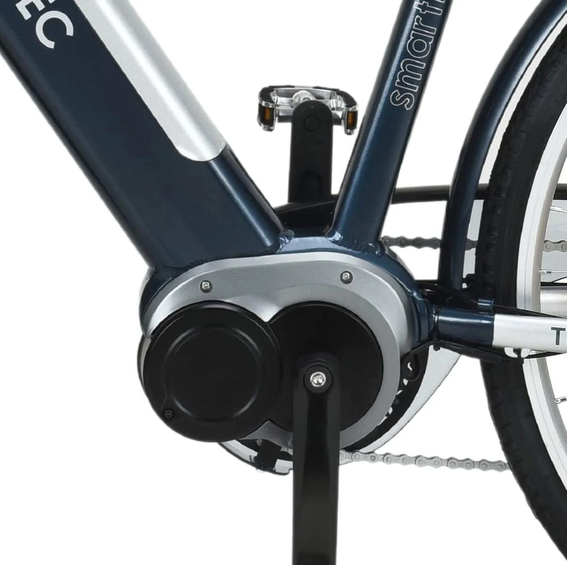 smartEC TrekX-MH E-Bike Trekking Herren 250W Mittelmotor Li-Ion-Akku 36V/13Ah Elektrofahrrad 28 Zoll Reichweite 90km bis 25 km/h Trekking City - Image 6