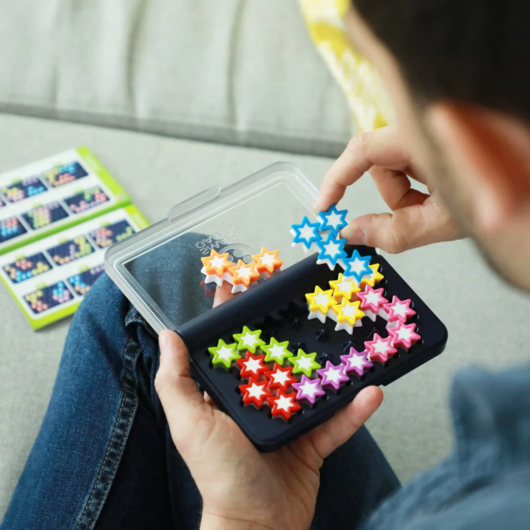 SmartGames - IQ Stars, Puzzle Game with 120 Challenges, 8+ Years - Image 4