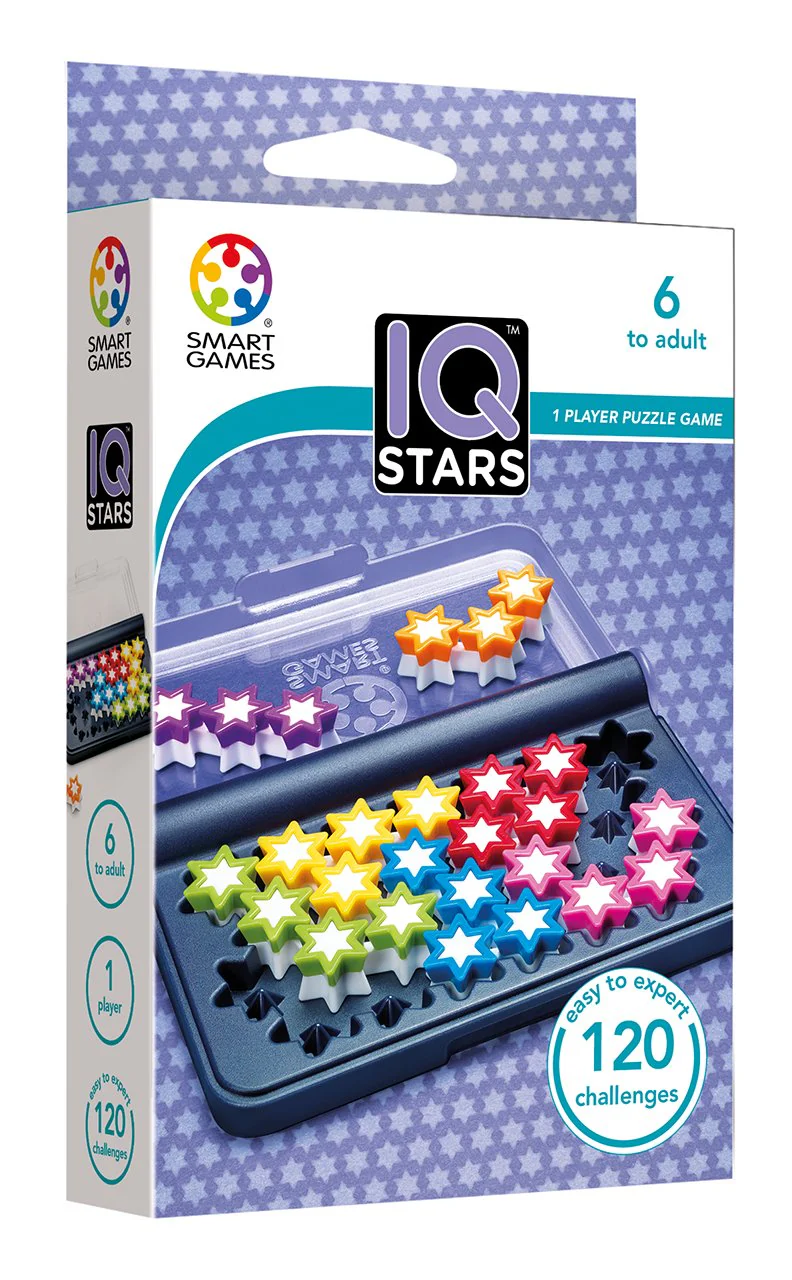 SmartGames - IQ Stars, Puzzle Game with 120 Challenges, 8+ Years - Image 8