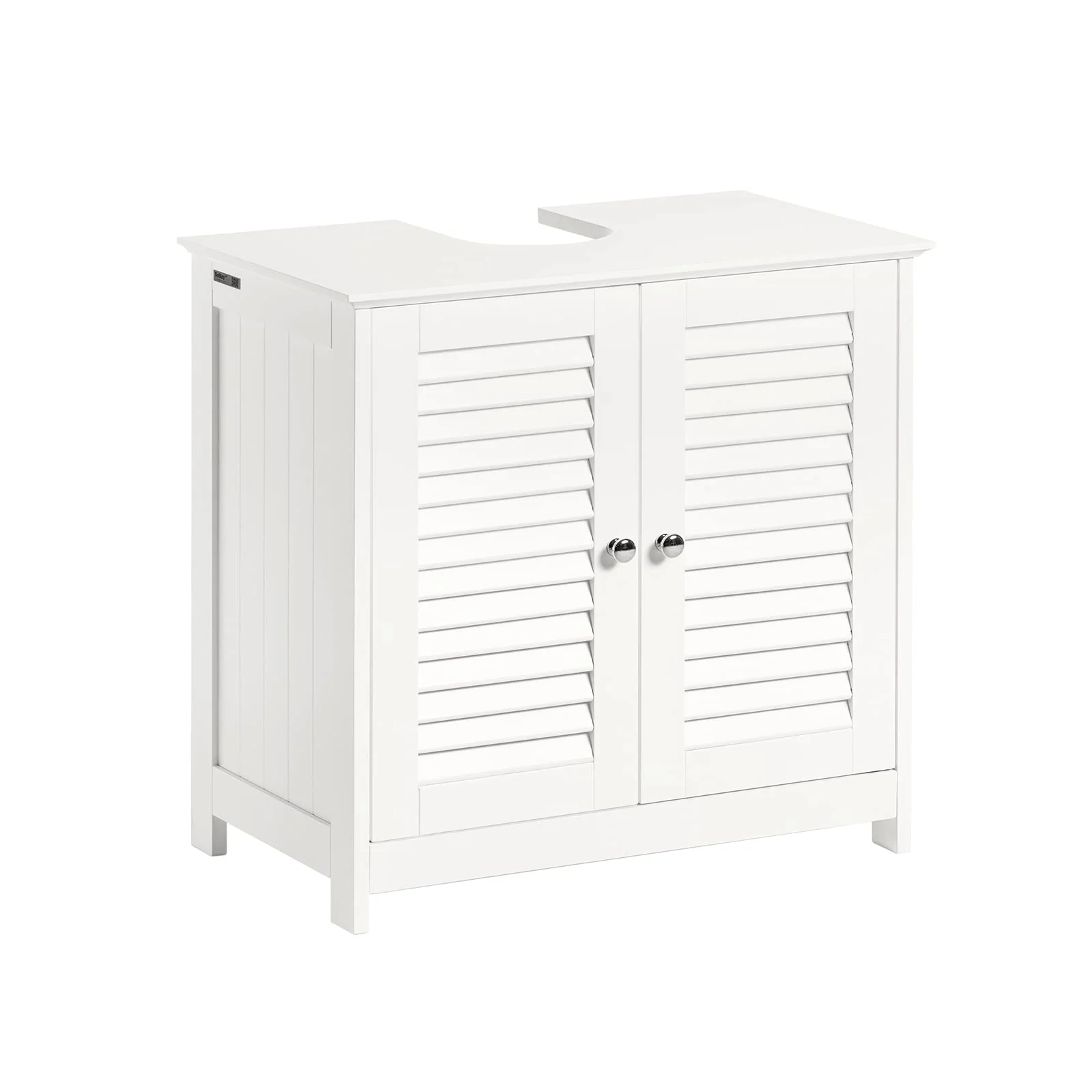 SoBuy® FRG237-W Waschbeckenunterschrank Badschrank Unterschrank Badmöbel in weiß BHT ca: 60x58x34cm