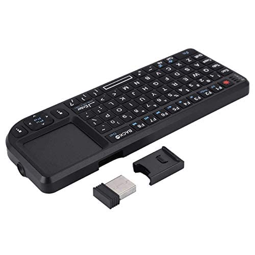 Socobeta 2,4 GHz Wireless Touchpad-Tastatur Wiederaufladbare Ultra Thin USB-Tastatur mit Hintergrundbeleuchtung - Image 3