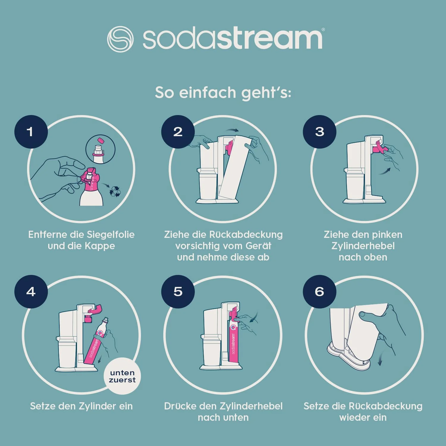 SodaStream Quick Connect Reservezylinder, Kohlensäure für bis zu 60L gesprudeltes Wasser - Image 8