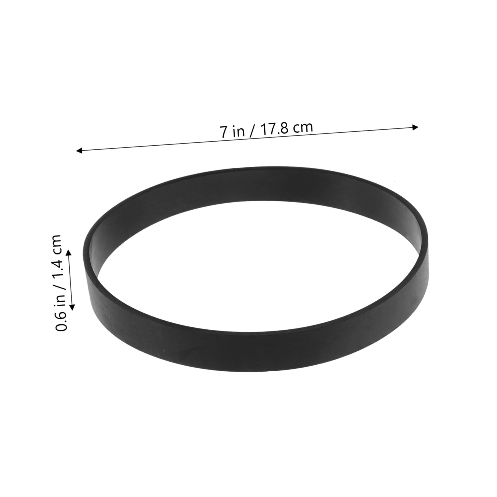 SOLUSTRE 4 Stück Gürtel Vakuumaufsätze Vakuumband Zubehör für kabellose Staubsaugerriemen Ersatzriemen für Gummiriemen ersetzen Gummireinigerband Black - Image 6