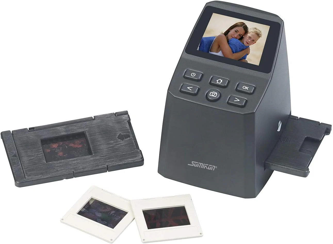Somikon Dia und Negativscanner: Stand-Alone-Dia- & Negativ-Scanner mit 2,4" / 6,1 cm Display, 14,6 MP (Dia Betrachter, Dia Digitalisierer, Digitalisierung) - Image 13
