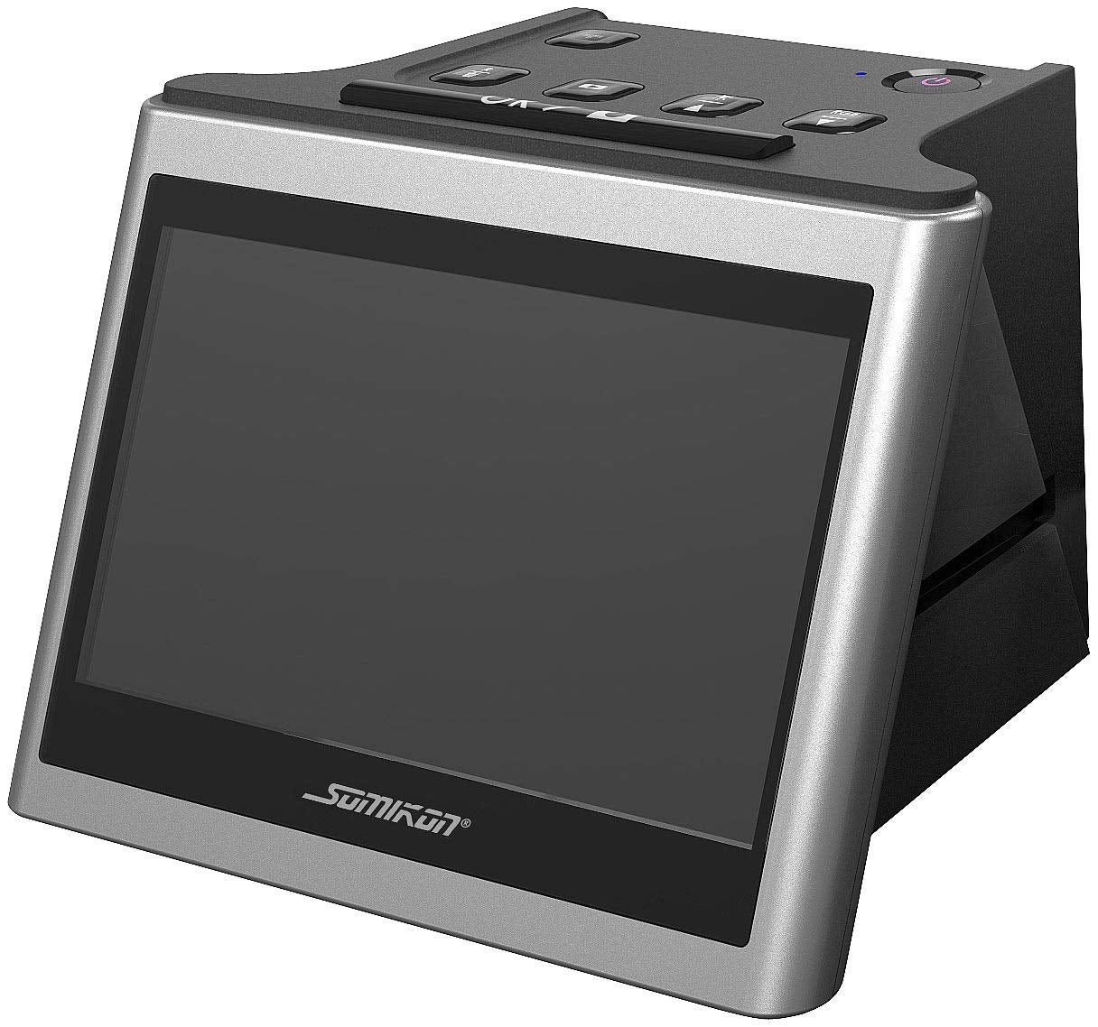 Somikon Diascan: Stand-Alone-Dia- & Negativscanner, 5"/12,5 cm IPS-Display, 22 MP, HDMI (Negative digitalisieren, Diascanner mit Displays, Betrachter) - Image 5
