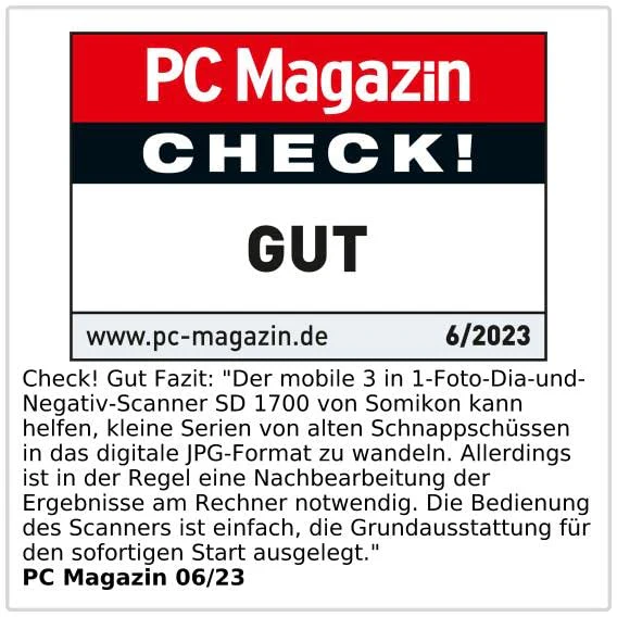 Somikon Fotoscanner: 3in1-Foto-, Dia- & Negativscanner mit 22 MP und HDMI-Ausgang, Akku (Scanner, Bilder Scanner, Digitalisierung) - Image 14