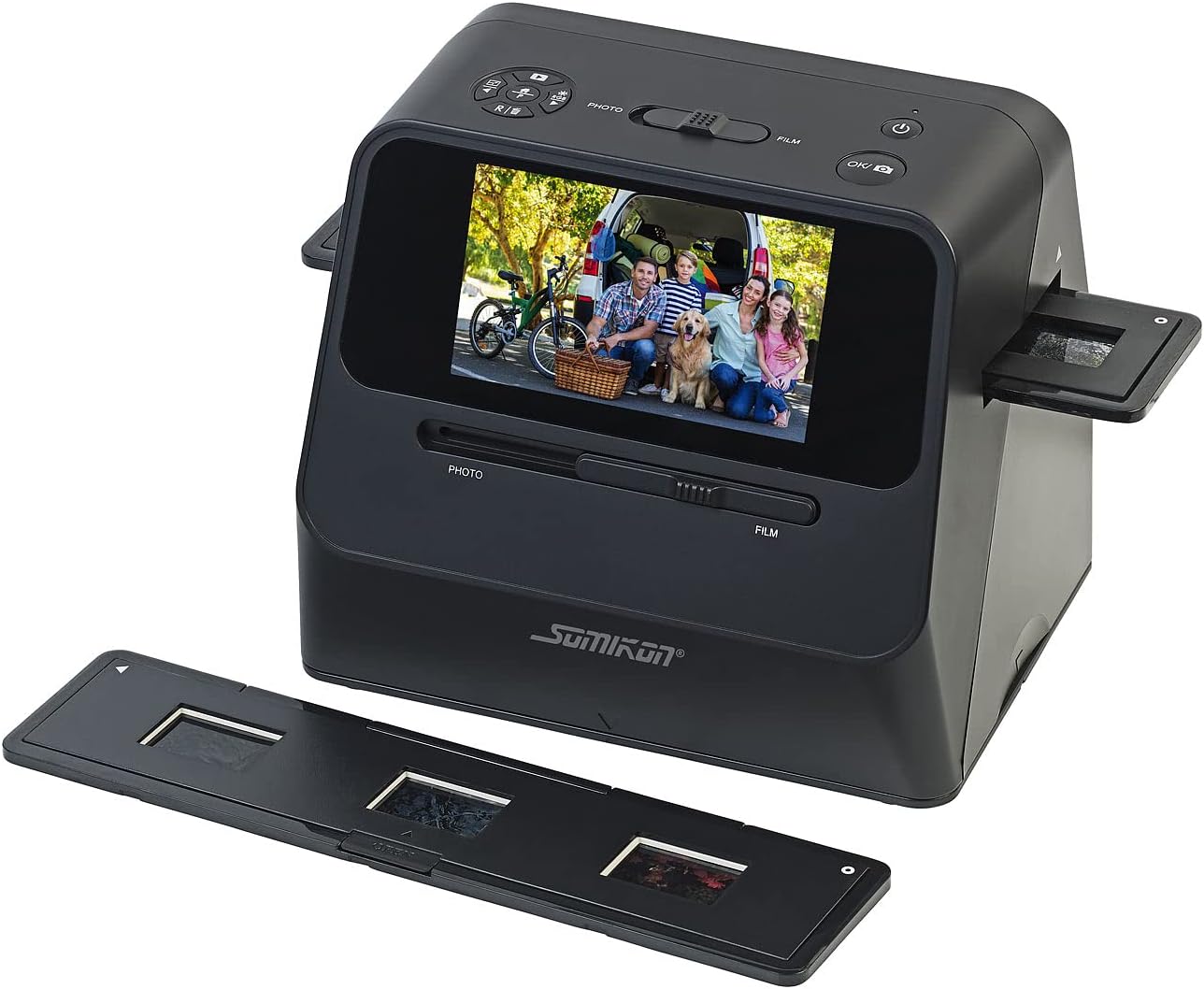 Somikon Fotoscanner: 3in1-Foto-, Dia- & Negativscanner mit 22 MP und HDMI-Ausgang, Akku (Scanner, Bilder Scanner, Digitalisierung) - Image 17
