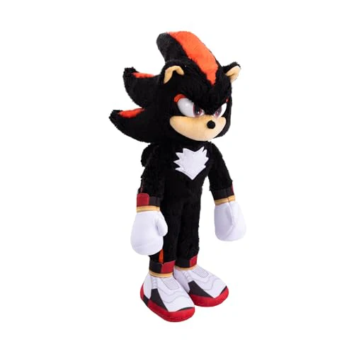 Sonic 3 The Hedgehog Deluxe-Shadow-Plüschtier – 33 cm – offiziell von Sega lizenzierte Plüschfigur – realistische Details – Funkelnde Augen – Sammlerstück – ab 3 Jahren - Image 7
