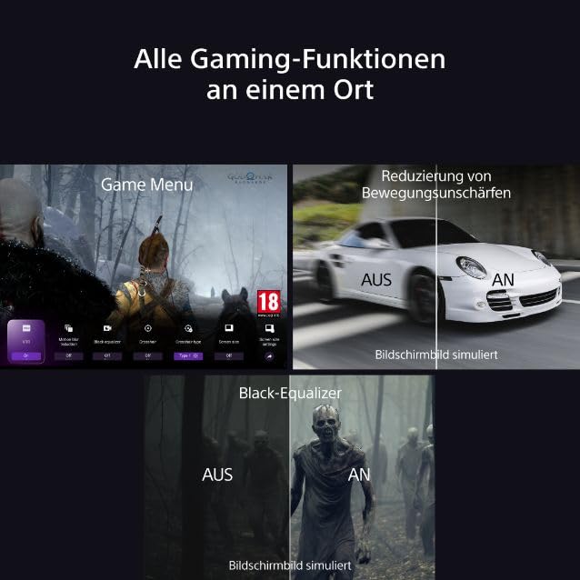 Sony BRAVIA 3 - Direct LED 75 Zoll Fernseher (K75S32), X-Balanced Speaker, Dolby Vision/Atmos, IMAX Enhanced, Google TV (2025), Google Cast, Apple AirPlay 2, Eco Dashboard 2, Game Menu 2, Smart TV - Image 2