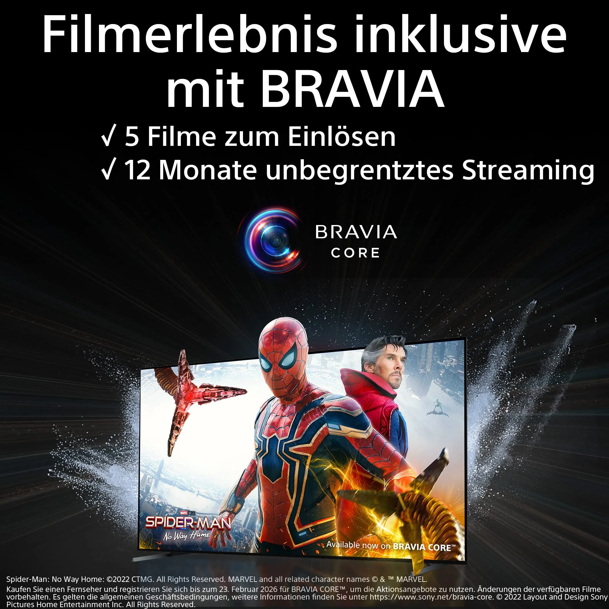 Sony BRAVIA, KD-65X85L, 65 Zoll Fernseher, Full Array LED, 4K HDR 120Hz, Google TV, Smart TV, Works with Alexa, BRAVIA CORE, TRILUMINOS PRO, HDMI 2.1, Gaming-Menü mit ALLM + VRR - Image 11