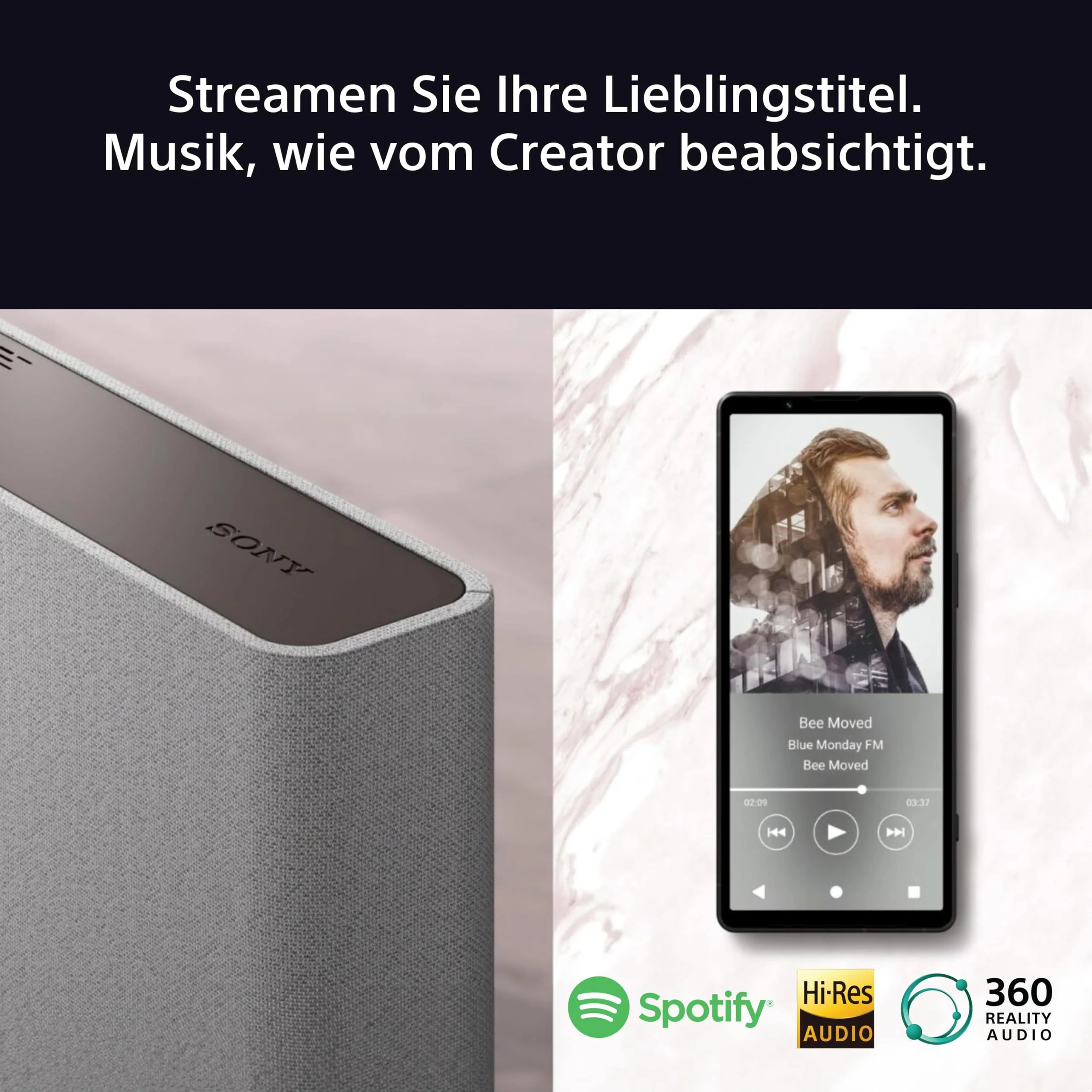 Sony BRAVIA Theatre Quad - Home Entertainment-System mit Vier kabellosen Lautsprechern, 360 Spatial Sound Mapping, Klangfeldoptimierung, 3-Wege-Lautsprecher, Dolby Atmos/DTS:X - Image 7